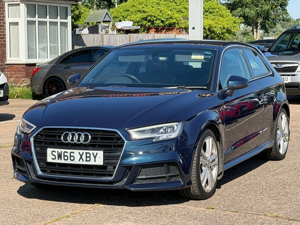 Audi A3 1.4L S Line SW66XBY Blue #3