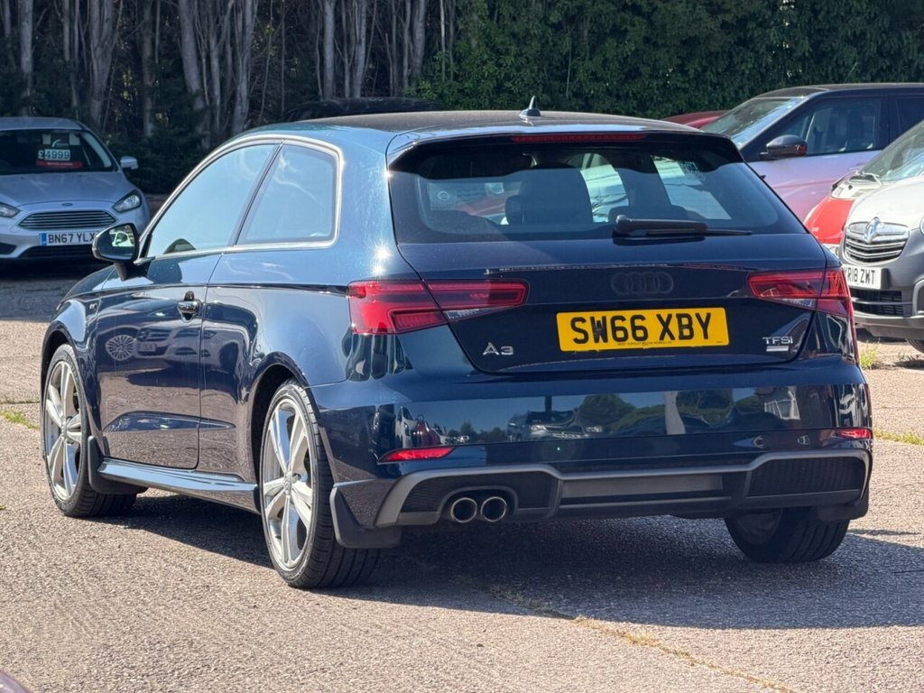 Audi A3 1.4L S Line SW66XBY Blue #4