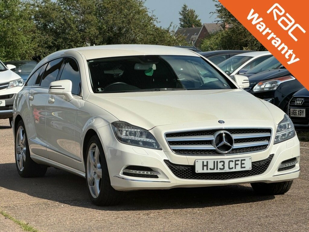 Mercedes-Benz CLS Estate White