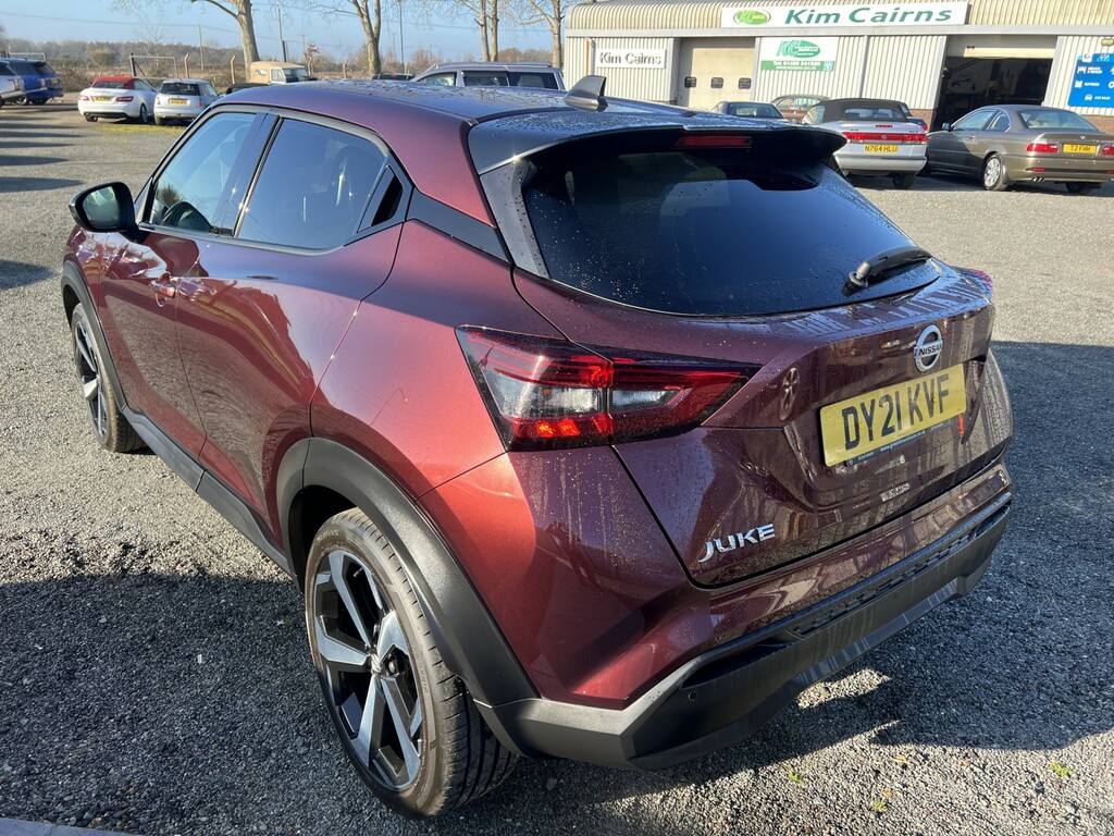 Nissan Juke 1.0 Dig-t Tekna Purple #5