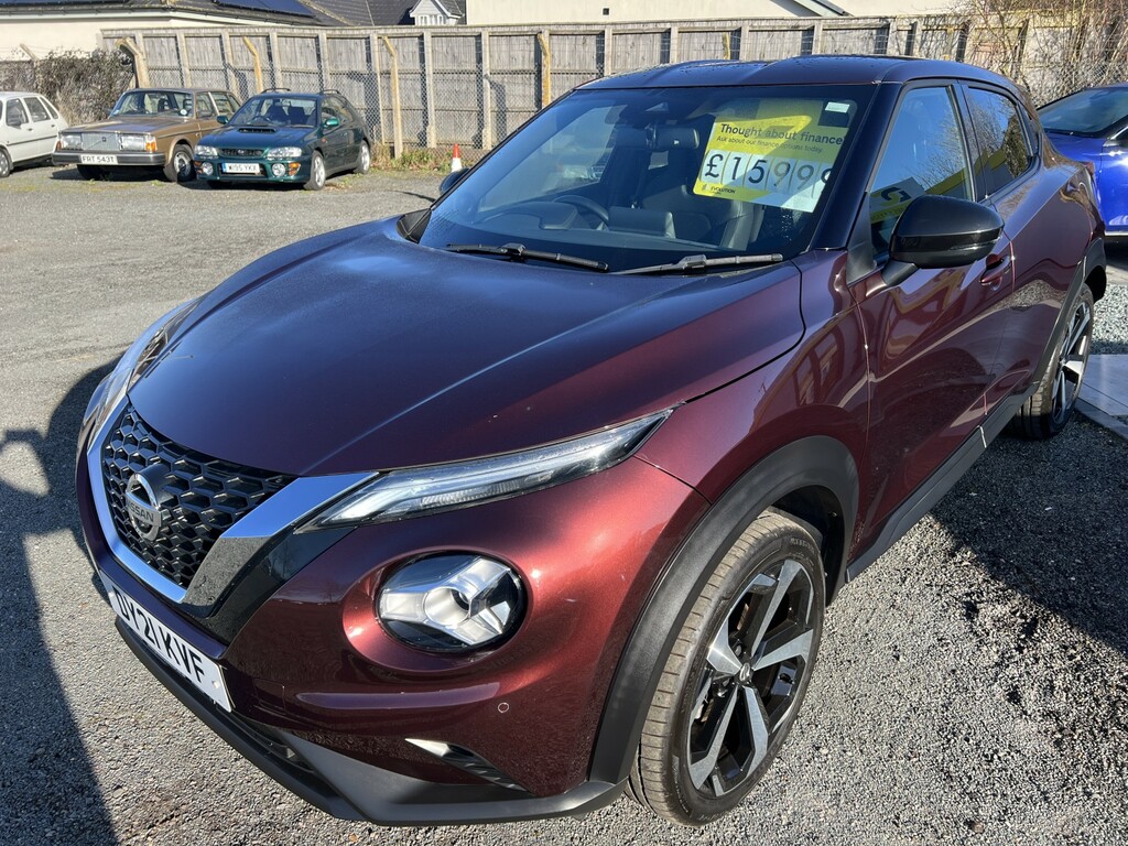 Nissan Juke 1.0 Dig-t Tekna Purple #3