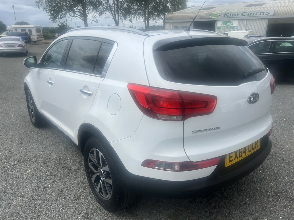 Kia Sportage 1.7 Crdi Ecodynamics 2 EX64UCR White #5