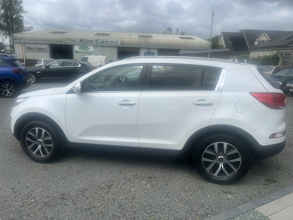 Kia Sportage 1.7 Crdi Ecodynamics 2 EX64UCR White #4