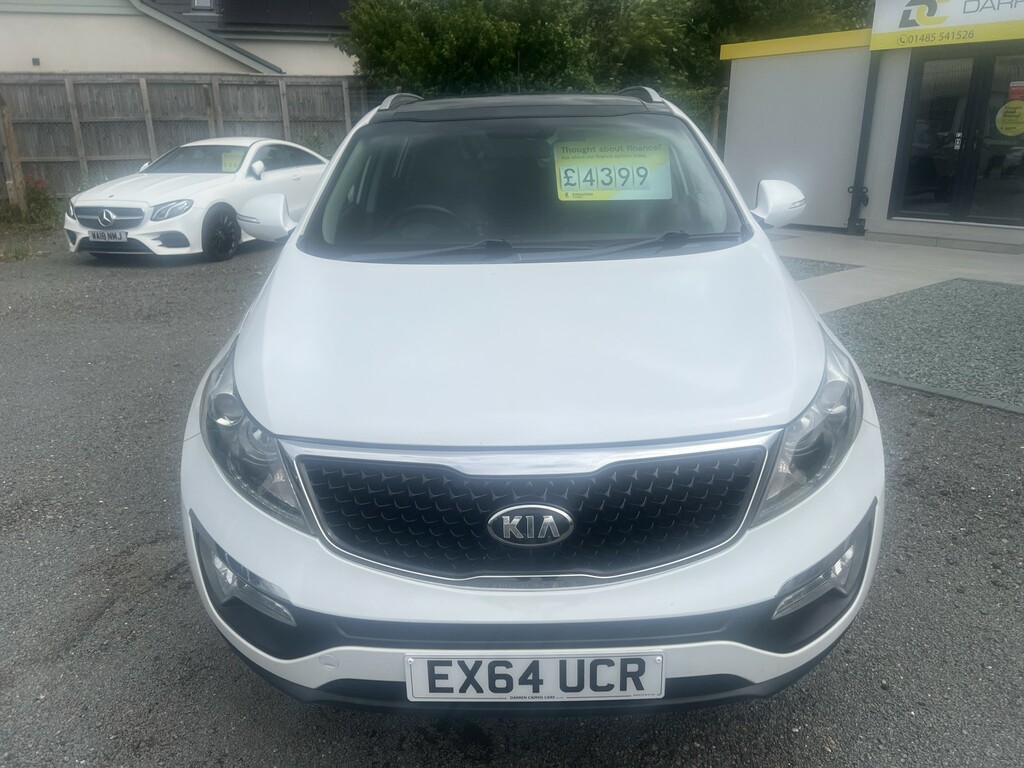Kia Sportage 1.7 Crdi Ecodynamics 2 EX64UCR White #2
