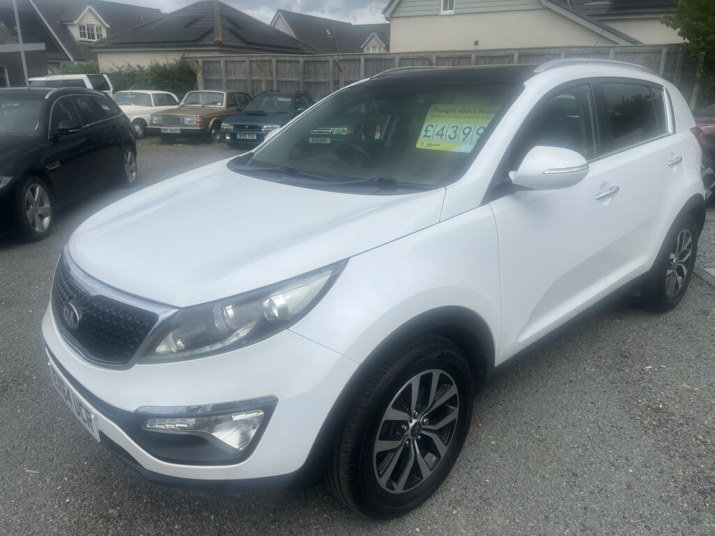 Kia Sportage 1.7 Crdi Ecodynamics 2 EX64UCR White #3