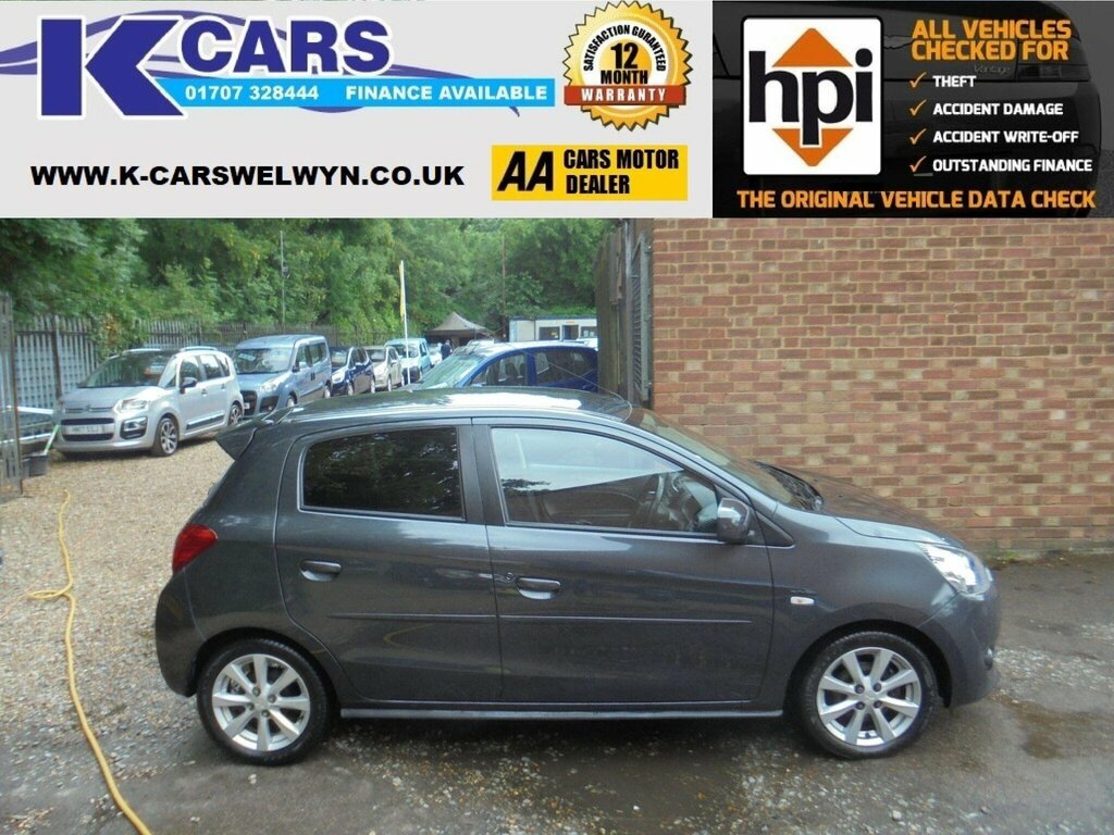 Mitsubishi Mirage 1.2 3 Euro 5 Ss Grey