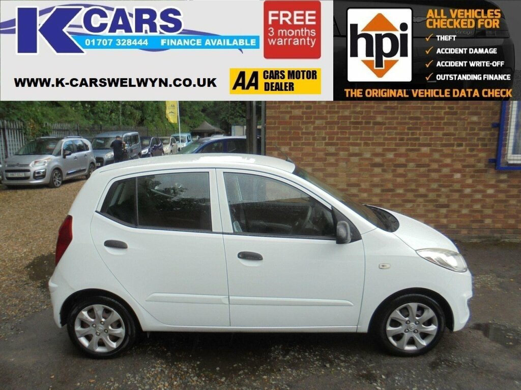 Hyundai I10 1.2 Classic Euro 5 White