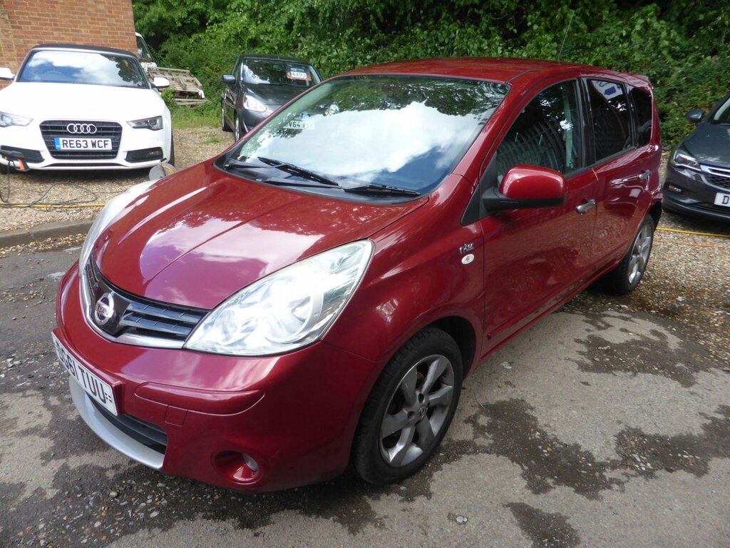 Nissan Note 1.6 16V N-tec Euro 5 Red #5