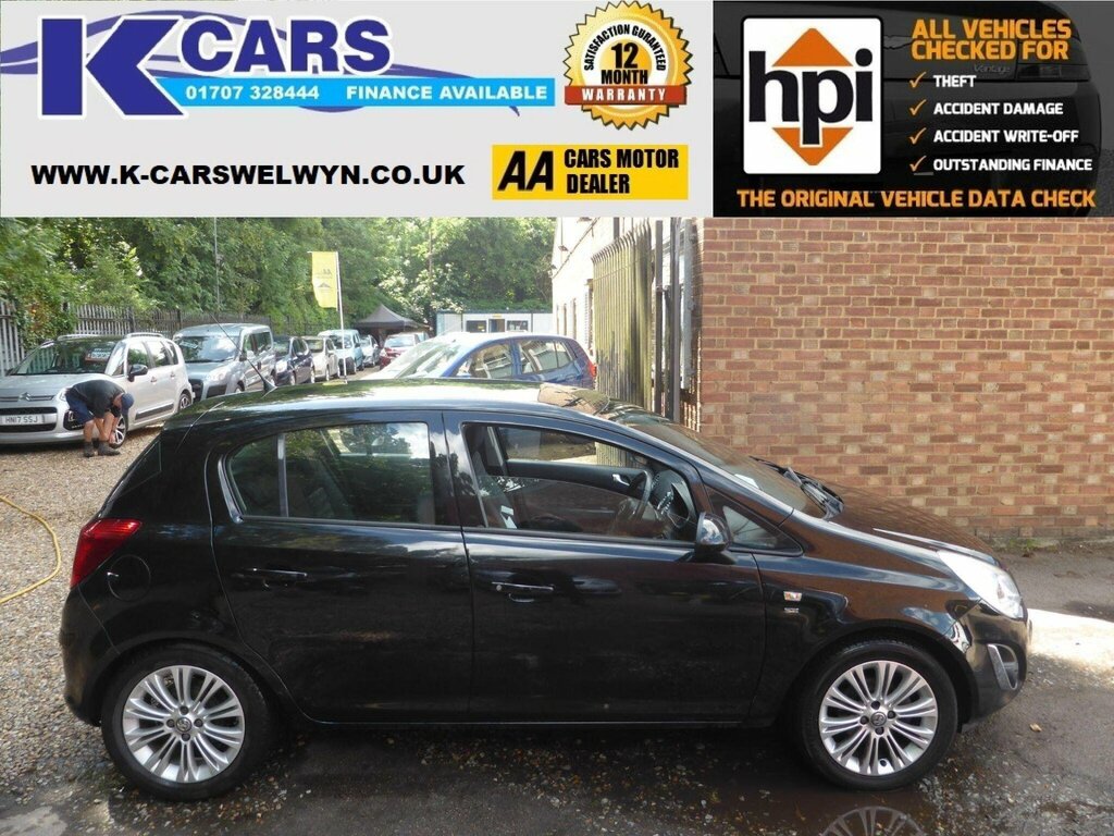 Vauxhall Corsa 1.4 16V Se Euro 5 MF61CPY Black