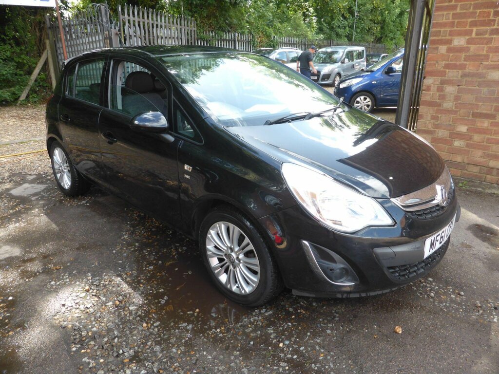 Vauxhall Corsa 1.4 16V Se Euro 5 MF61CPY Black #2