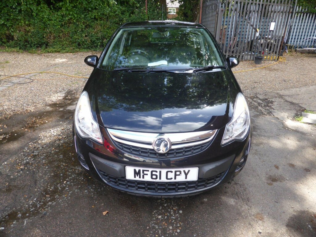 Vauxhall Corsa 1.4 16V Se Euro 5 MF61CPY Black #4