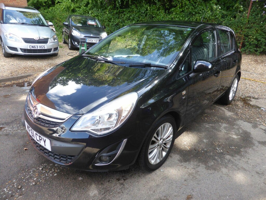Vauxhall Corsa 1.4 16V Se Euro 5 MF61CPY Black #5