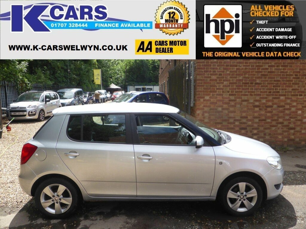 Skoda Fabia 1.2 Se Euro 5 Silver