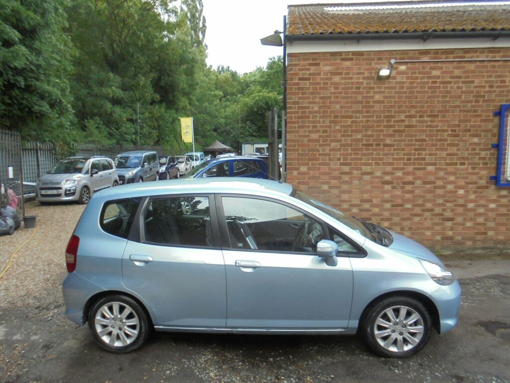 Honda Jazz 1.4 I-dsi Se Cvt-7 Blue #3