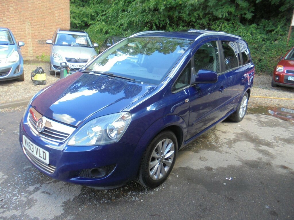 Vauxhall Zafira 1.6 16V Design Mpv Euro 5 115 P Blue #5