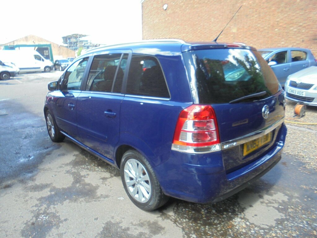 Vauxhall Zafira 1.6 16V Design Mpv Euro 5 115 P Blue #6