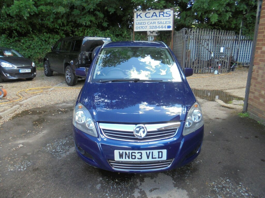 Vauxhall Zafira 1.6 16V Design Mpv Euro 5 115 P Blue #4