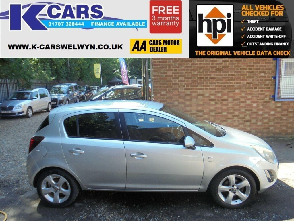 Vauxhall Corsa 1.4 16V Sxi Euro 5 Ac Silver
