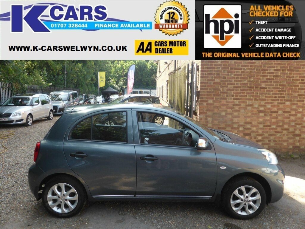 Nissan Micra 1.2 Vibe Euro 6 Grey