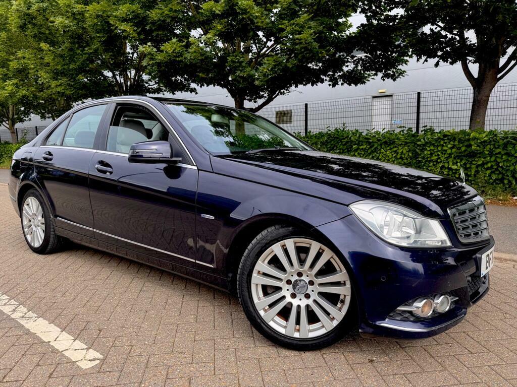Mercedes-Benz C Class 2.1 C220 Cdi Blueefficiency Elegance G-tronic Eur Blue