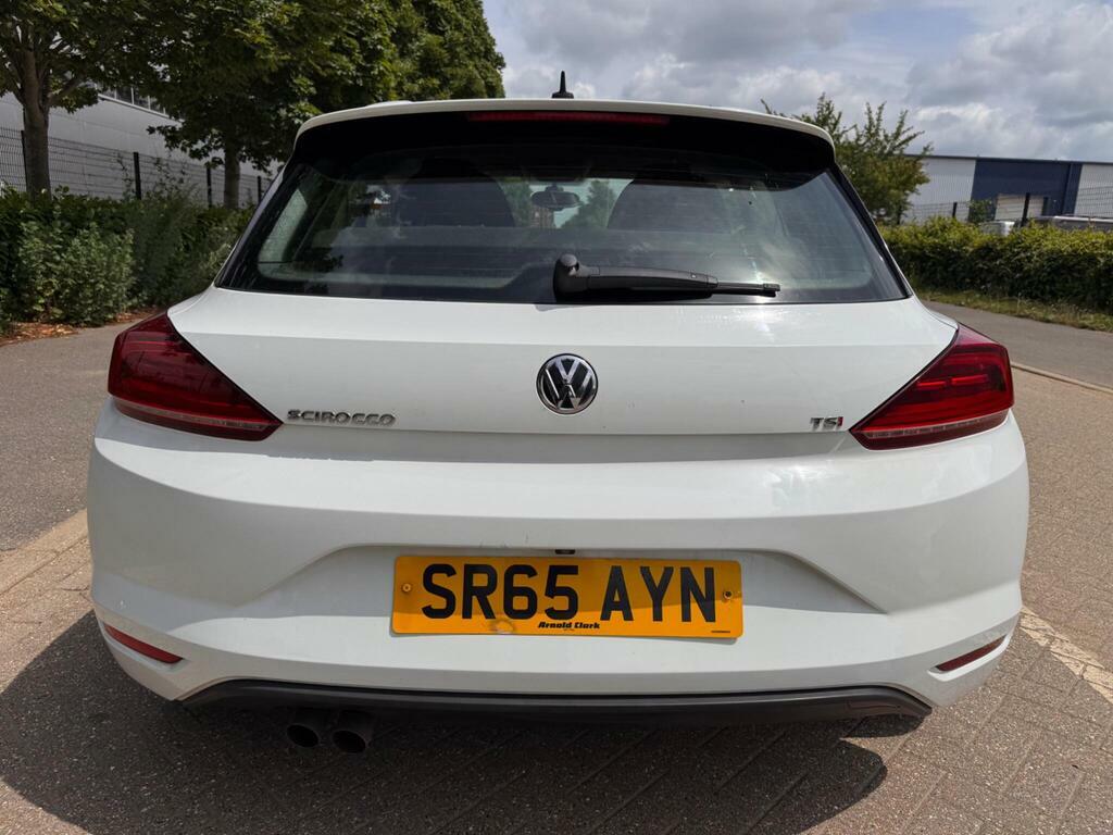 Volkswagen Scirocco 1.4L Gt Black Edition White #14
