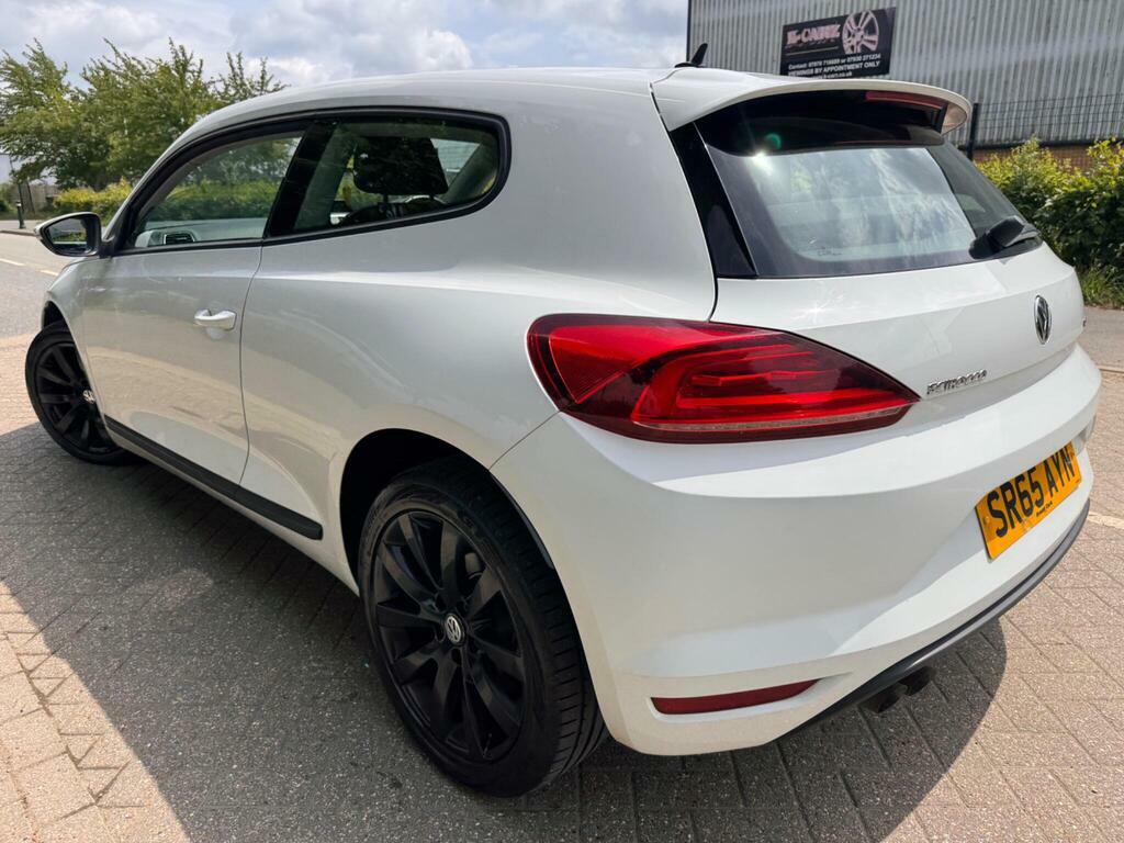 Volkswagen Scirocco 1.4L Gt Black Edition White #7