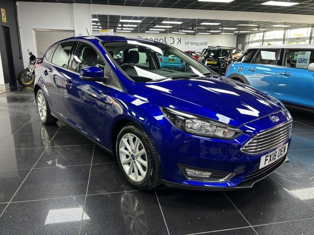 Ford Focus Ecoboost Titanium Hatchback FX18OEM Blue #6