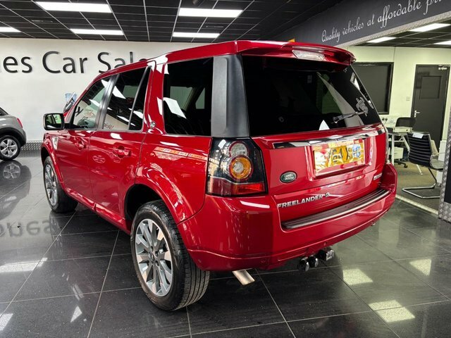 Land Rover Freelander 2 Sd4 Metropolis Suv Red #2