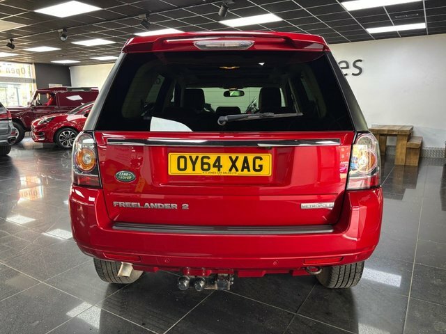 Land Rover Freelander 2 Sd4 Metropolis Suv Red #3