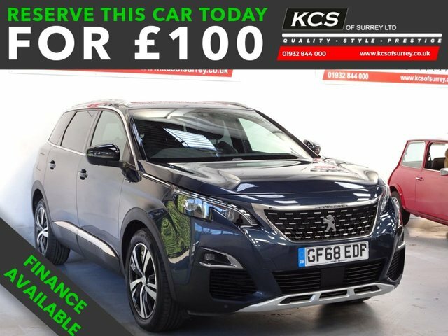 Peugeot 5008 1.5 Bluehdi Gt Line Suv Eat Euro 6 Ss Blue