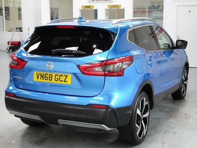 Nissan Qashqai 1.5 Dci Tekna Suv Euro 6 Ss VN68GCZ Blue #5