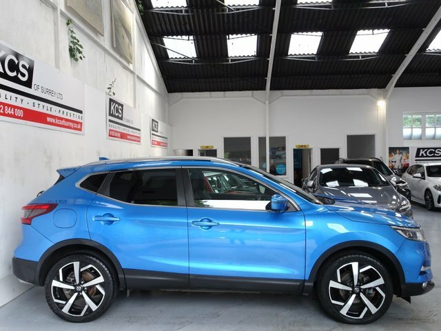 Nissan Qashqai 1.5 Dci Tekna Suv Euro 6 Ss VN68GCZ Blue #3