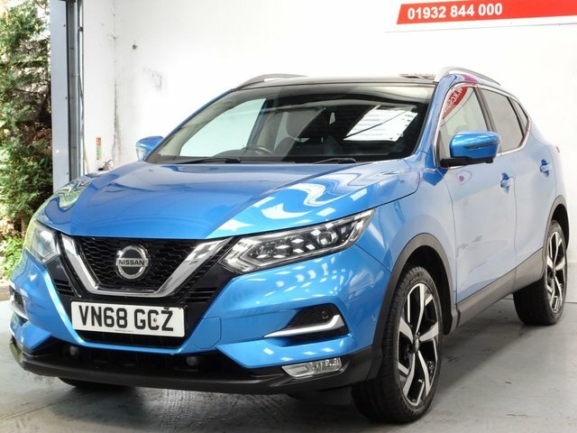 Nissan Qashqai 1.5 Dci Tekna Suv Euro 6 Ss VN68GCZ Blue #4