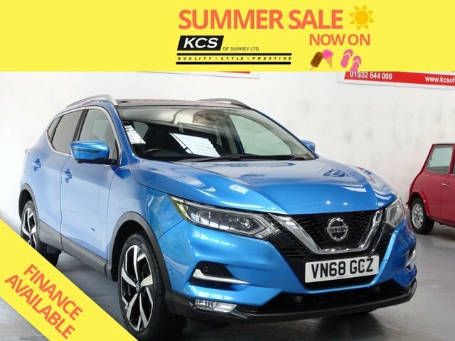 Nissan Qashqai 1.5 Dci Tekna Suv Euro 6 Ss VN68GCZ Blue