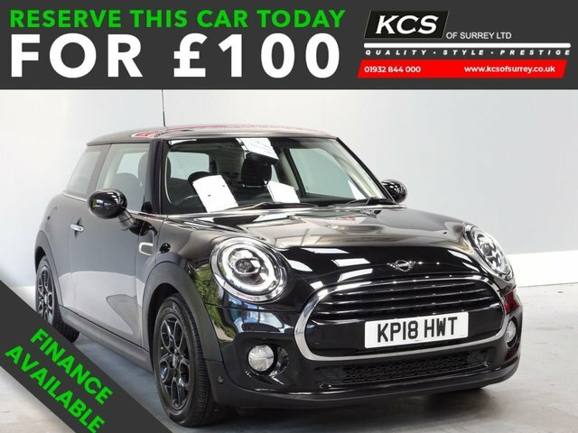 Mini Hatch 1.5 Cooper Hatchback Euro 6 Ss KP18HWT Black