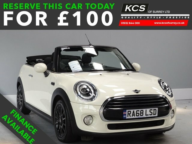 Mini Convertible 1.5 Cooper Convertible Euro 6 S White
