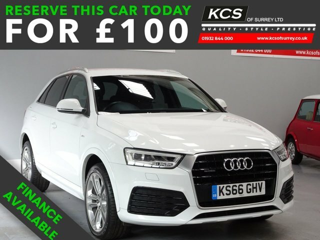 Audi Q3 2.0 Tfsi S Line Plus Suv S Tronic Quatt White
