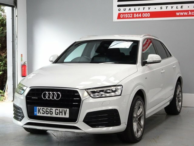 Audi Q3 2.0 Tfsi S Line Plus Suv S Tronic Quatt White #4