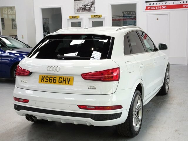 Audi Q3 2.0 Tfsi S Line Plus Suv S Tronic Quatt White #5