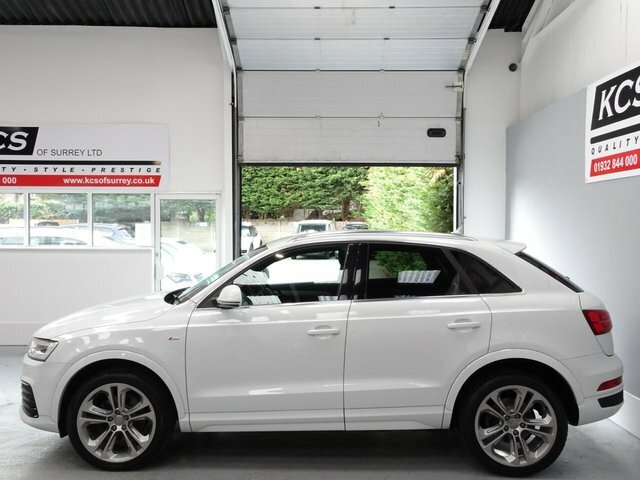 Audi Q3 2.0 Tfsi S Line Plus Suv S Tronic Quatt White #3