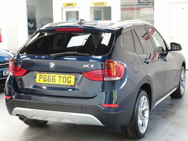 BMW X1 2.0 18D Xline Suv Xdrive Euro 5 S P666TOG Blue #4