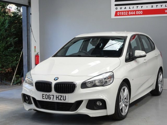 BMW 2 Series Active Tourer 2.0 218D M Sport Mpv Euro 6 Ss White #4