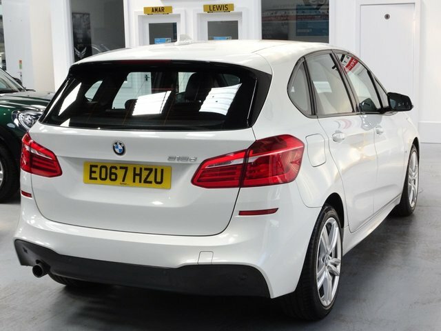 BMW 2 Series Active Tourer 2.0 218D M Sport Mpv Euro 6 Ss White #5