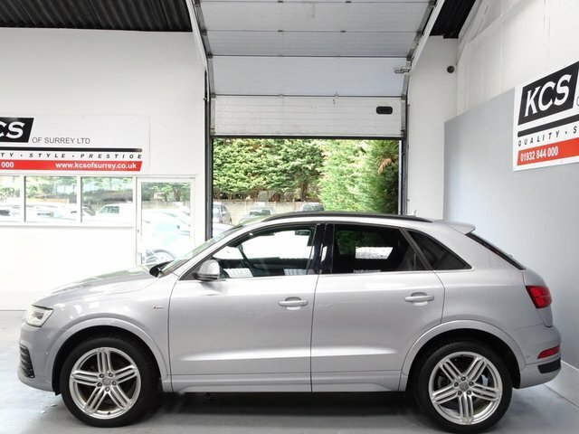 Audi Q3 2.0 Tfsi S Line Plus Suv S Tronic Quatt Silver #3
