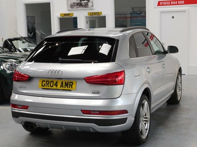 Audi Q3 2.0 Tfsi S Line Plus Suv S Tronic Quatt Silver #5