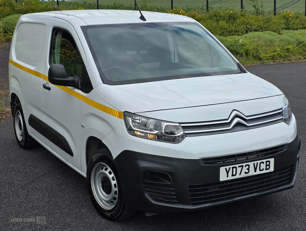 Citroen Berlingo 1.5 Bluehdi 650Kg Enterprise Ed 100Ps 6 Spd S S YD73VCB White #3