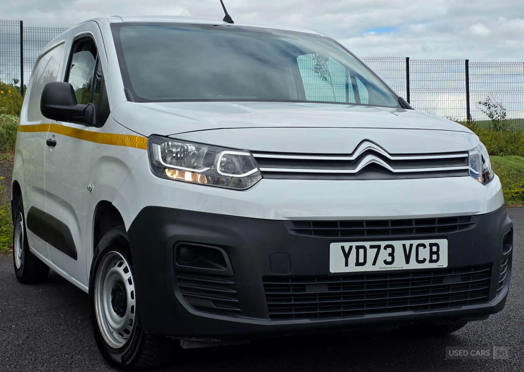 Citroen Berlingo 1.5 Bluehdi 650Kg Enterprise Ed 100Ps 6 Spd S S YD73VCB White #4