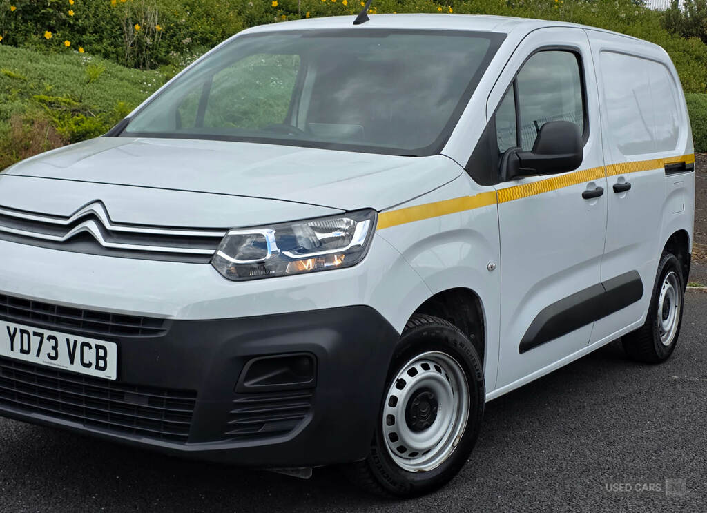 Citroen Berlingo 1.5 Bluehdi 650Kg Enterprise Ed 100Ps 6 Spd S S YD73VCB White #2