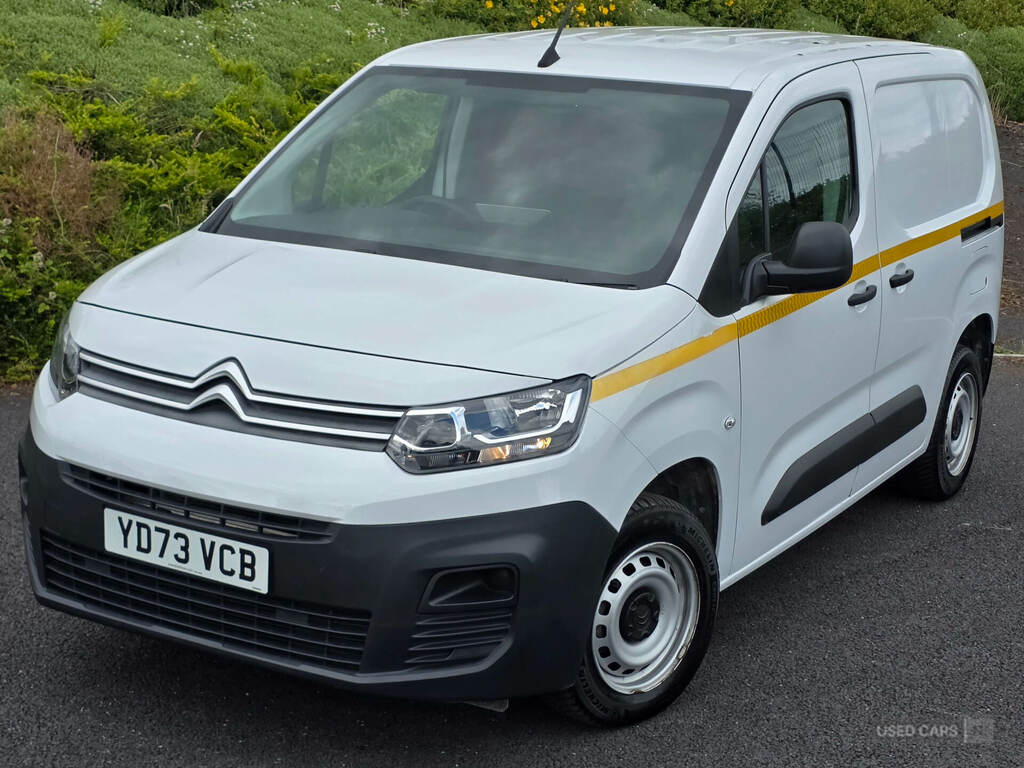 Citroen Berlingo 1.5 Bluehdi 650Kg Enterprise Ed 100Ps 6 Spd S S White