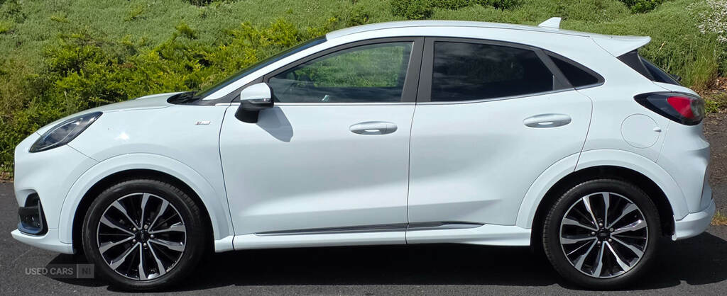 Ford Puma 1.0 Ecoboost Hybrid Mhev 155 St-line Vignale AVI4685 White #6